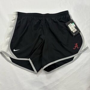 Nike Women's Black and White Atlanta Braves Athletic Shorts